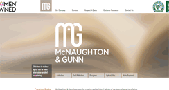 Desktop Screenshot of mcnaughton-gunn.com